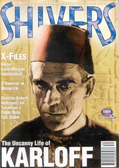 SHIVERS magazine side cover Issue 30 June 1996