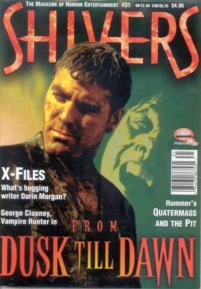 SHIVERS magazine side cover Issue 31 July 1996