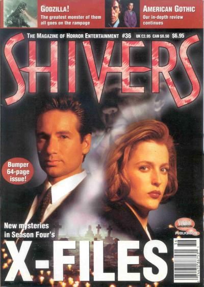 SHIVERS magazine side cover Issue 36 December 1996