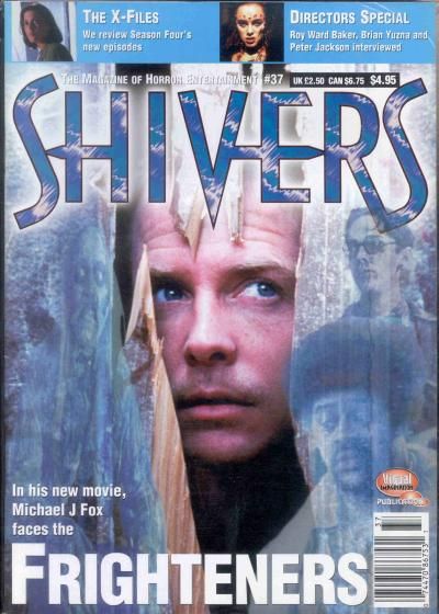SHIVERS magazine side cover Issue 37 January 1997
