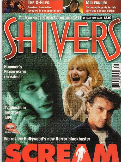 SHIVERS magazine side cover Issue 41 May 1997