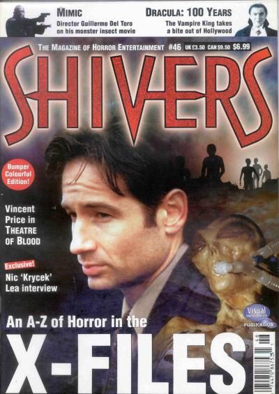 SHIVERS magazine side cover Issue 46 October 1997