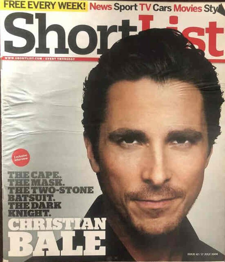 SHORTLIST magazine side cover Issue 42 17 July 2008