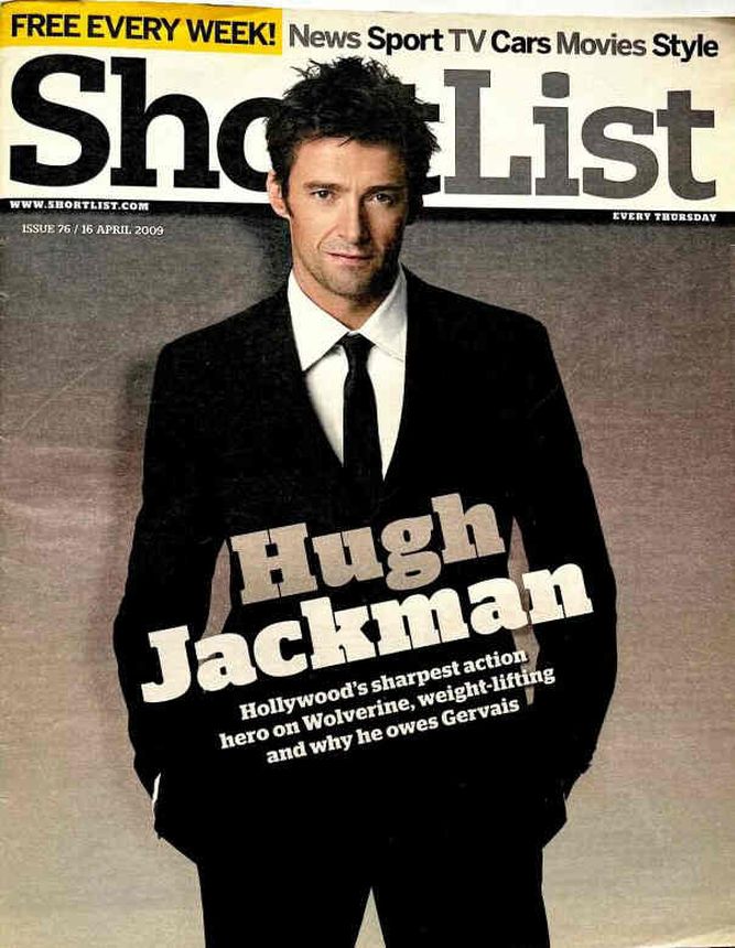 SHORTLIST magazine side cover Issue 76 16 April 2009