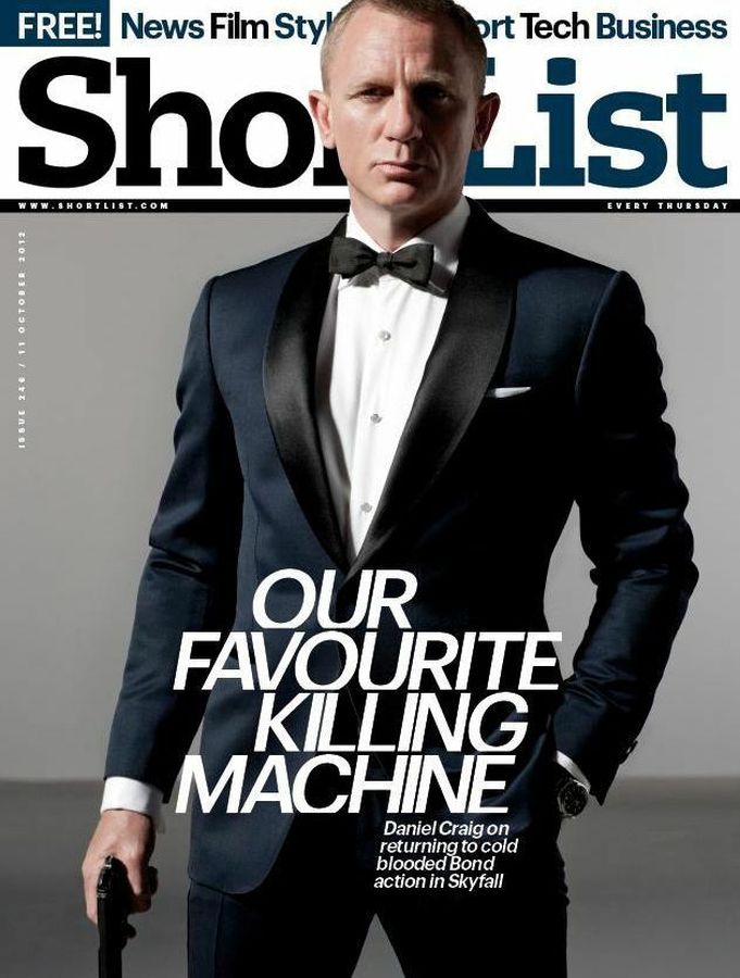 SHORTLIST magazine side cover Issue 246 11 October 2012
