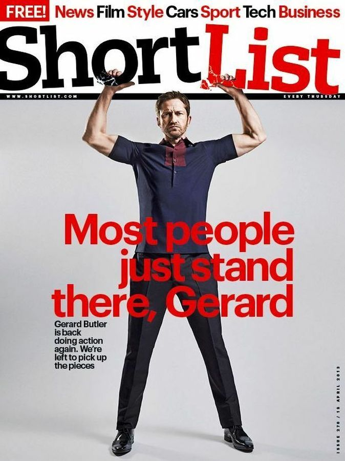 SHORTLIST magazine side cover Issue 270 18 April 2013