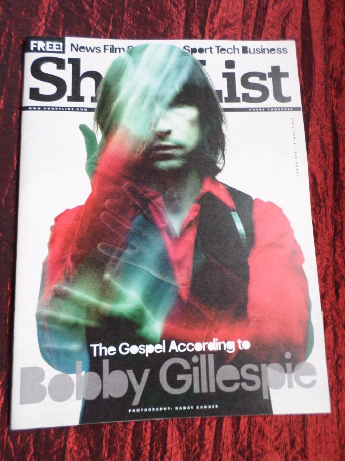 SHORTLIST magazine side cover Issue 273 9 May 2013