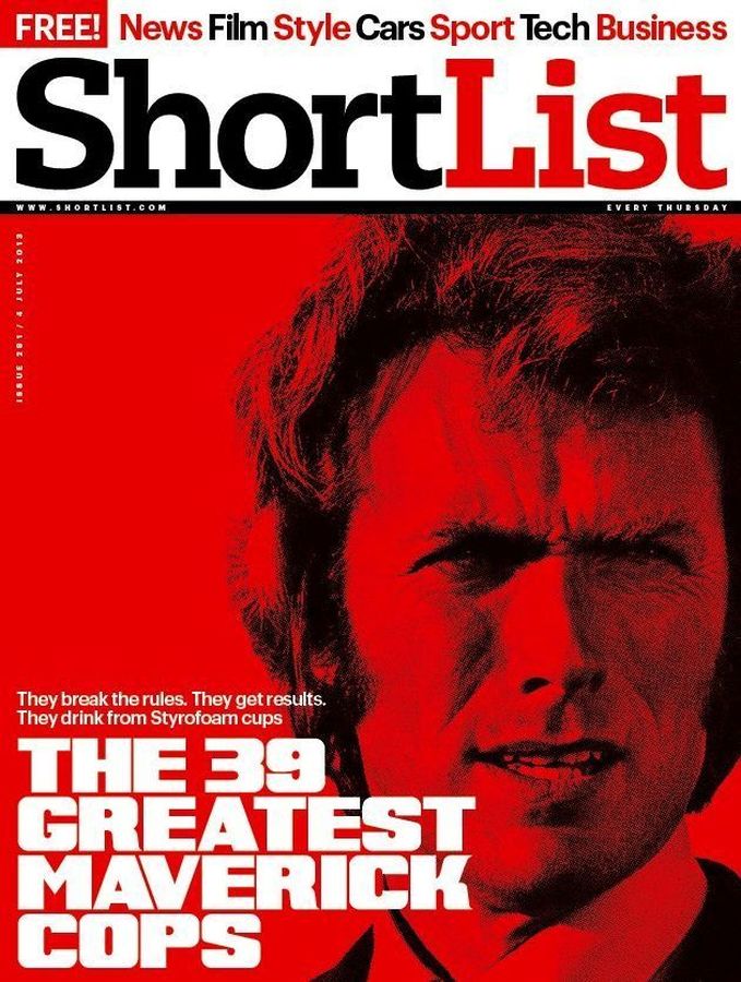 SHORTLIST magazine side cover Issue 281 4 July 2013