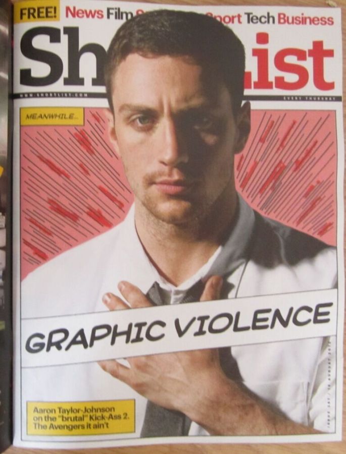 SHORTLIST magazine side cover Issue 287 15 August 2013