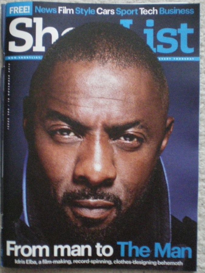 SHORTLIST magazine side cover Issue 399 19 November 2015