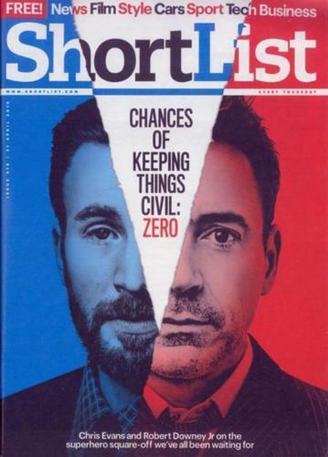 SHORTLIST magazine side cover Issue 418 21 April 2016