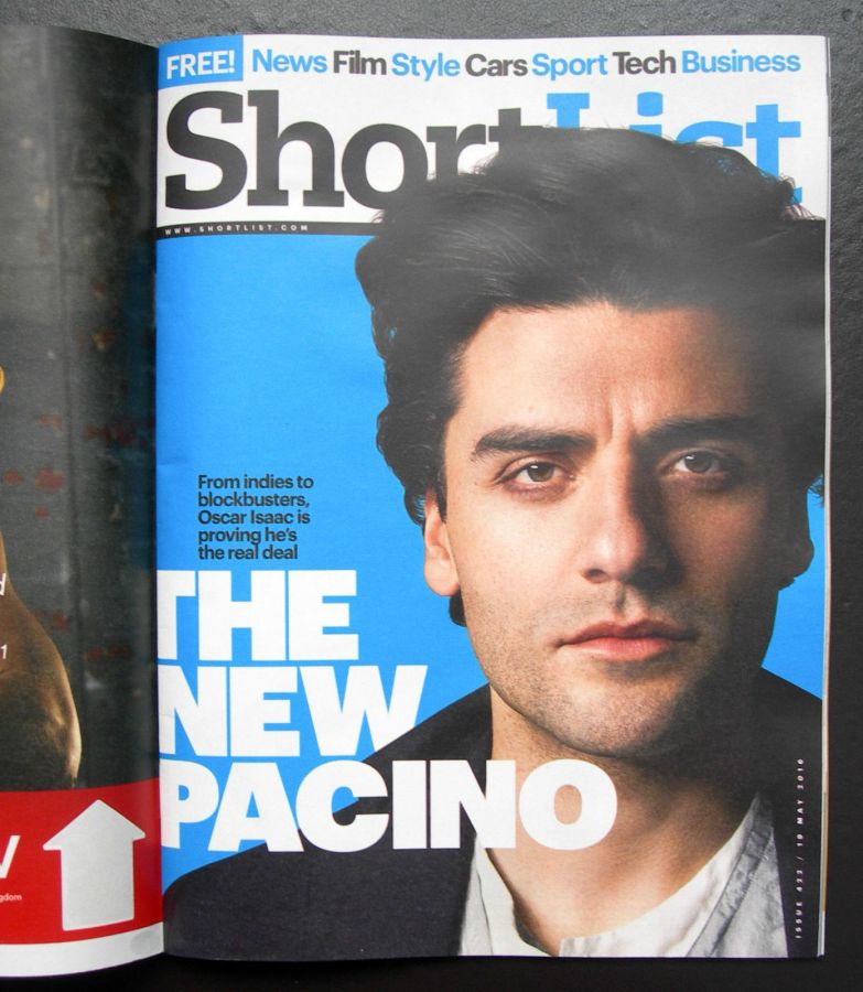 SHORTLIST magazine side cover Issue 422 19 May 2016