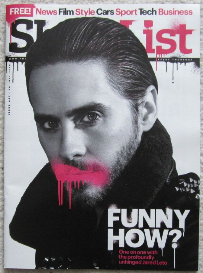 SHORTLIST magazine side cover Issue 432 28 July 2016