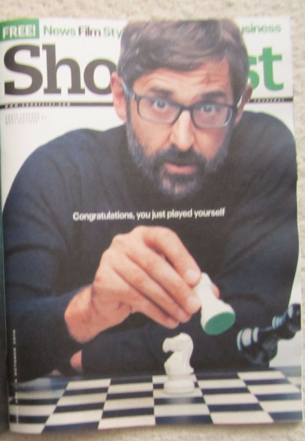 SHORTLIST magazine side cover Issue 442 6 October 2016