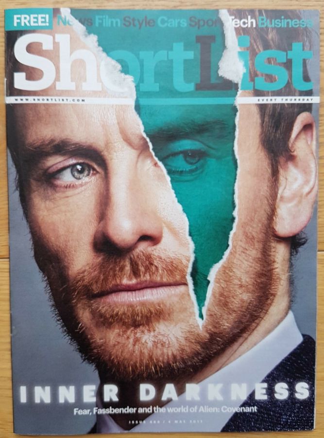 SHORTLIST magazine side cover Issue 469 4 May 2017