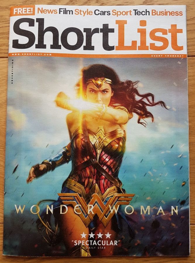 SHORTLIST magazine side cover Issue 473 1 June 2017