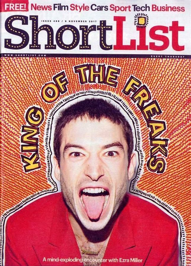 SHORTLIST magazine side cover Issue 496 9 November 2017