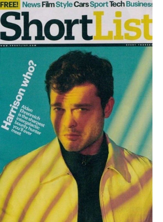 SHORTLIST magazine side cover Issue 522 24 May 2018