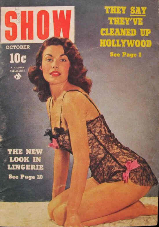 SHOW (50s) magazine side cover Issue 2 October 1952