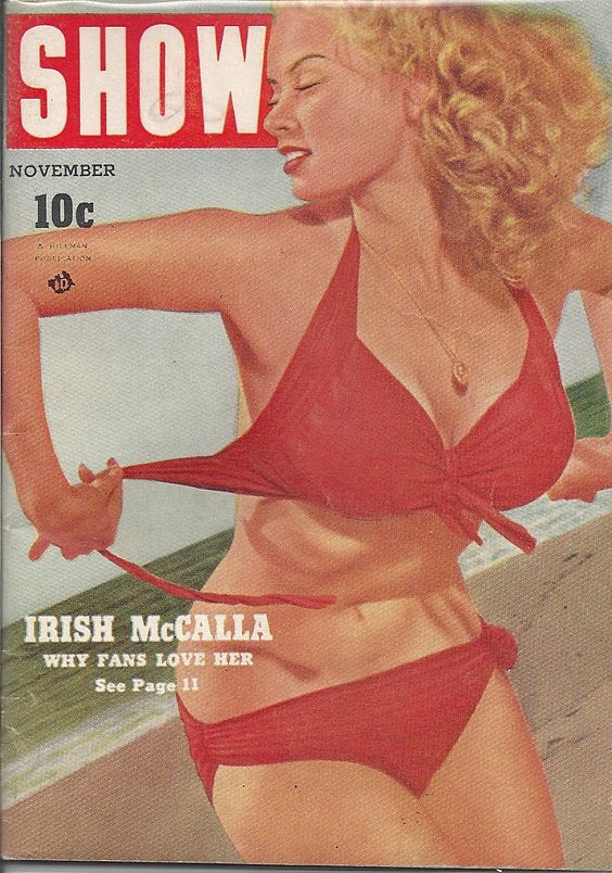 SHOW (50s) magazine side cover November 1952