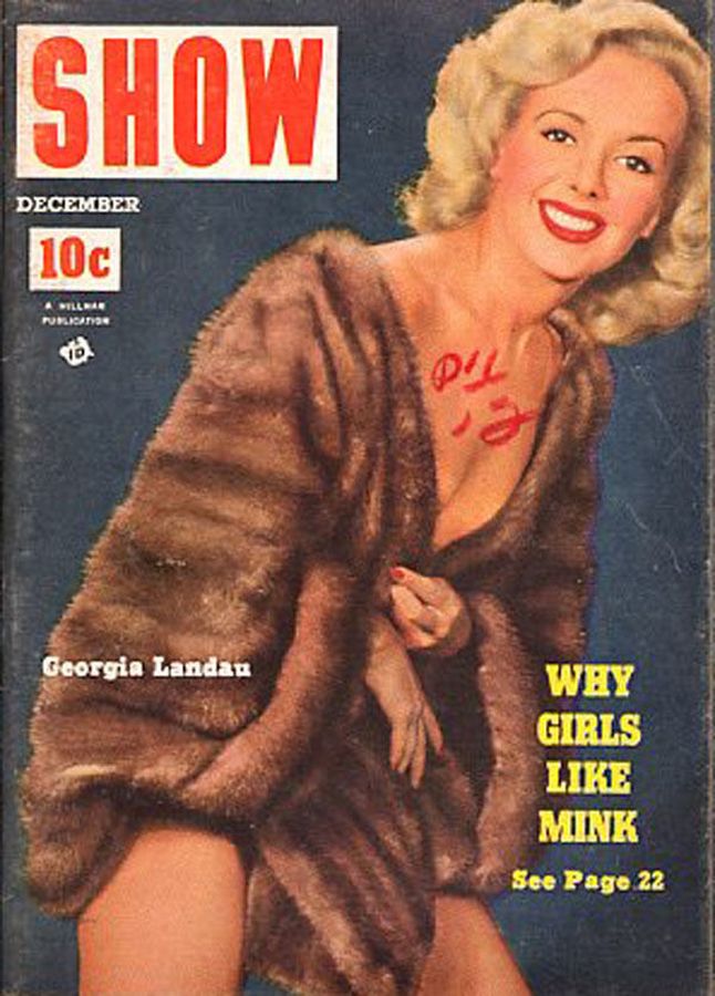 SHOW (50s) magazine side cover Issue 4 December 1952
