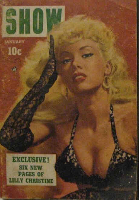 SHOW (50s) magazine side cover January 1953