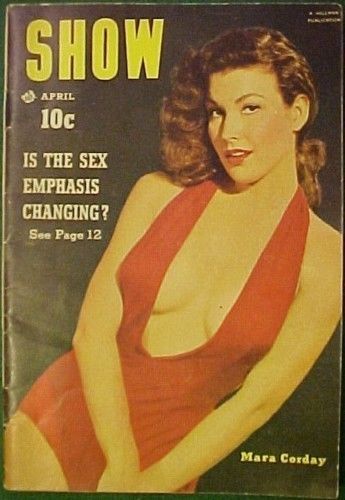 SHOW (50s) magazine side cover Issue 8 April 1953