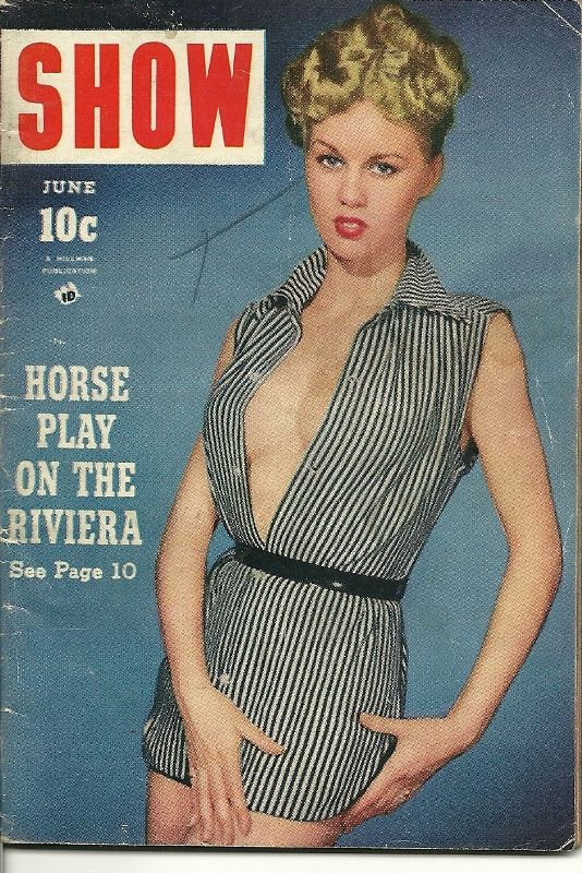 SHOW (50s) magazine side cover June 1953