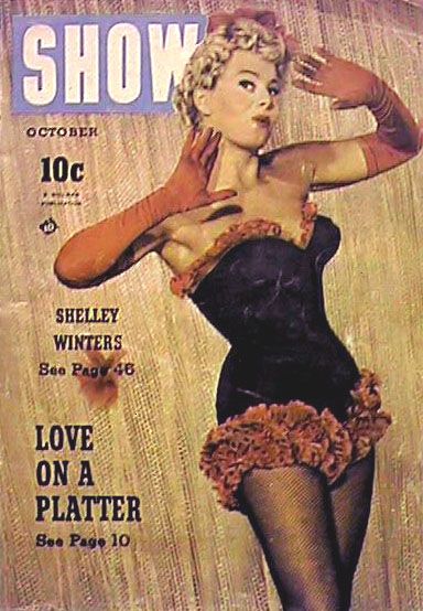 SHOW (50s) magazine side cover October 1953