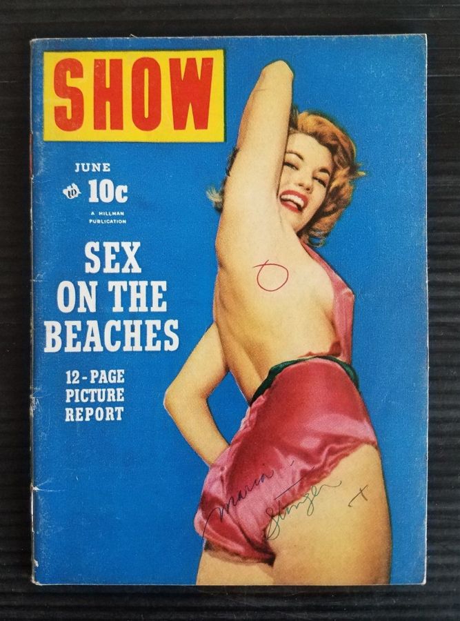 SHOW (50s) magazine side cover June 1954