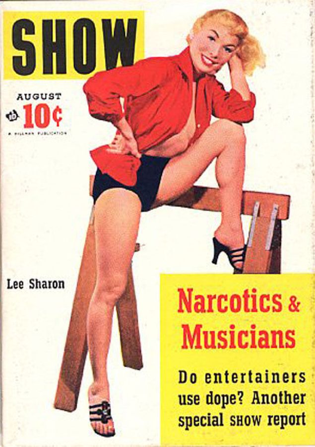 SHOW (50s) magazine side cover August 1954