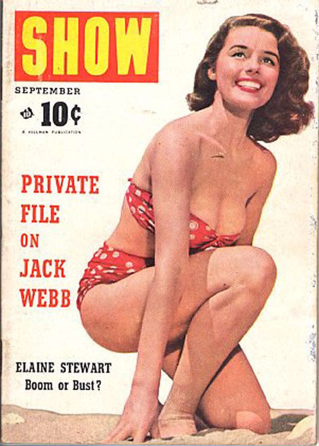 SHOW (50s) magazine side cover September 1954