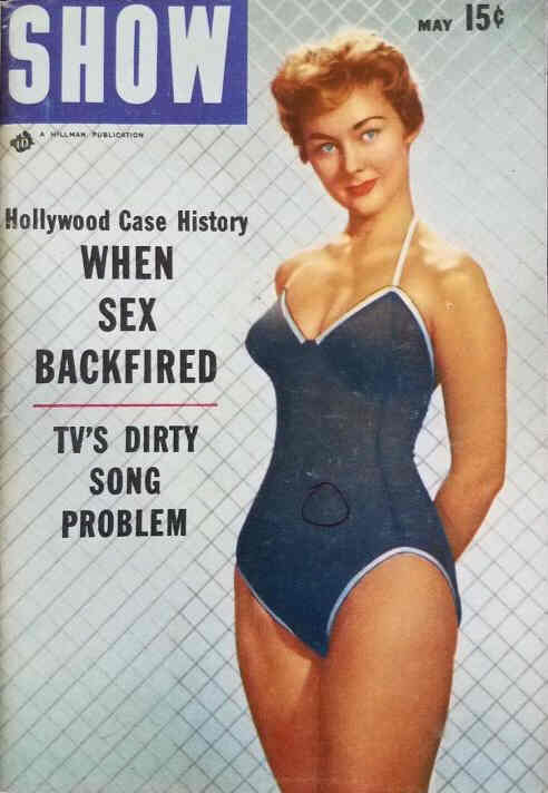 SHOW (50s) magazine side cover May 1955