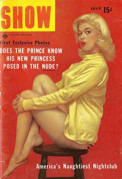SHOW (50s) magazine side cover July 1955