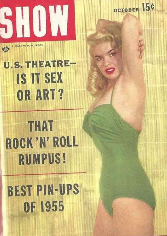 SHOW (50s) magazine side cover October 1955