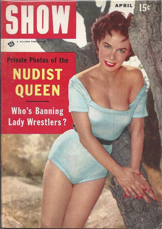 SHOW (50s) magazine side cover April 1956