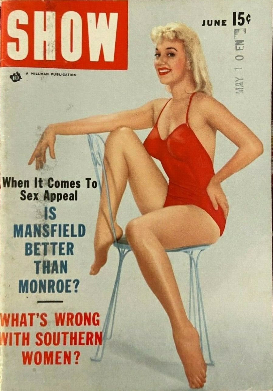 SHOW (50s) magazine side cover June 1956