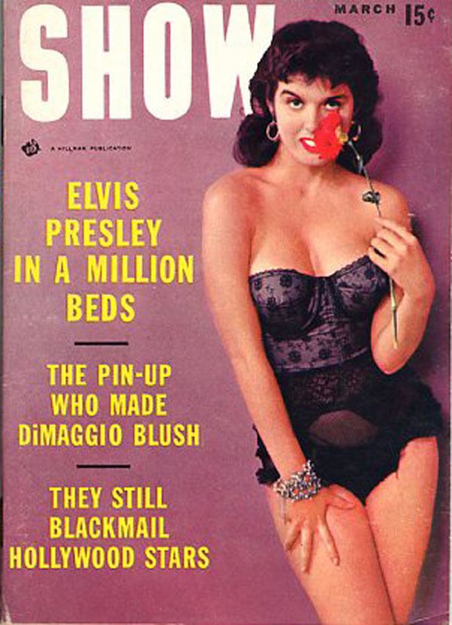 SHOW (50s) magazine side cover March 1957