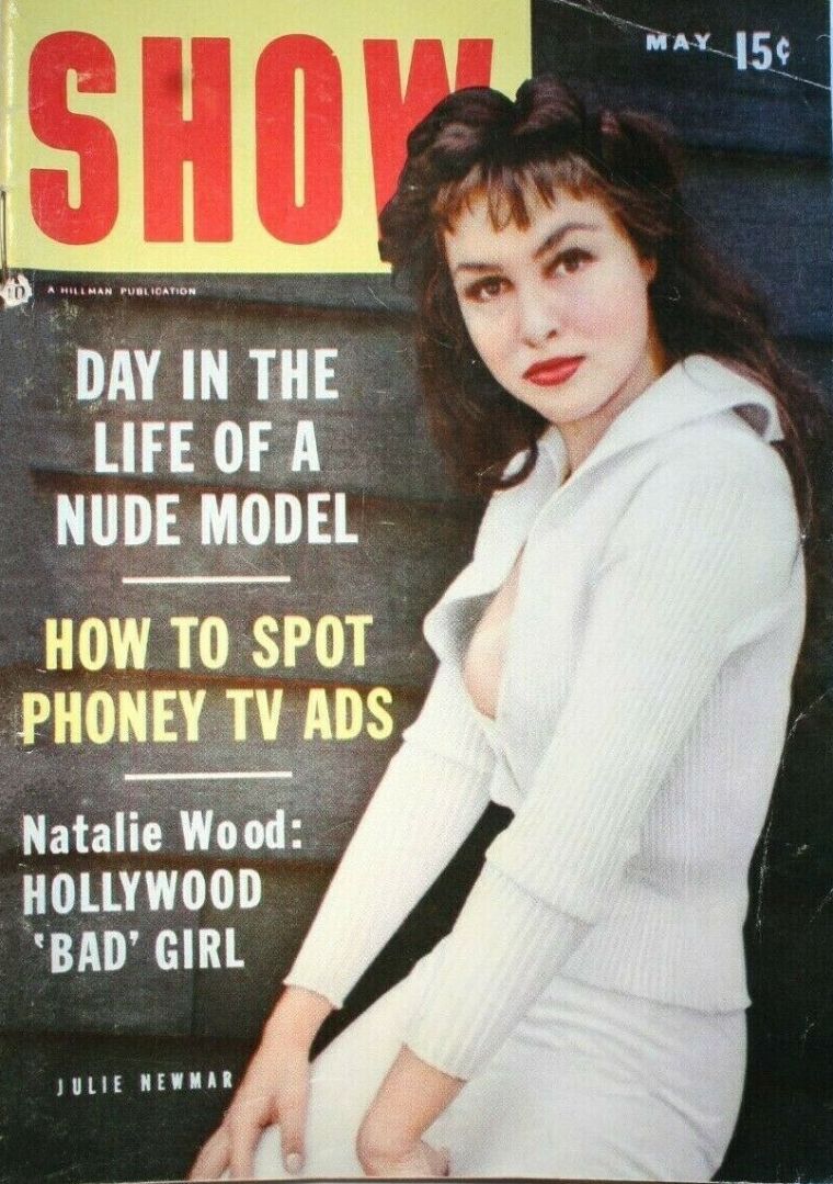 SHOW (50s) magazine side cover May 1957
