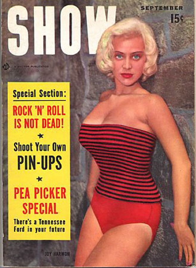 SHOW (50s) magazine side cover September 1957