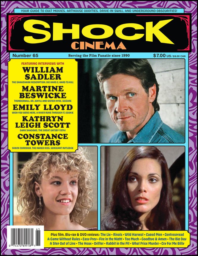 SHOCK CINEMA magazine cover Issue 65   2025