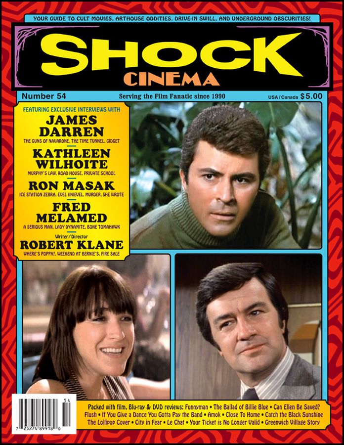 SHOCK CINEMA magazine cover Issue 54  June 2018