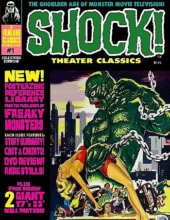 SHOCK! THEATER CLASSICS magazine side cover Issue 1  2011