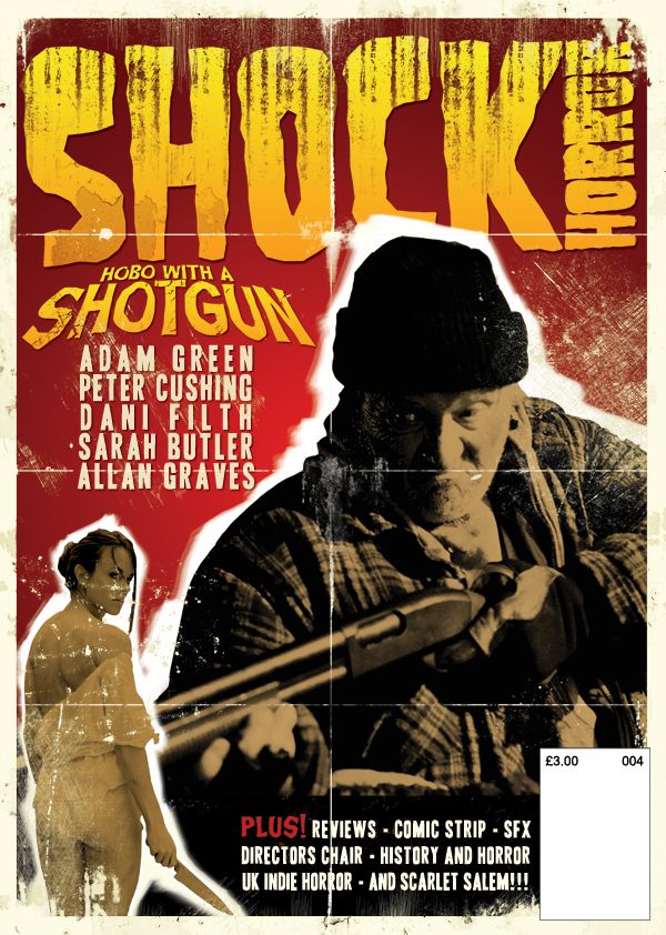 SHOCK HORROR magazine side cover Issue 4 March/April 2011