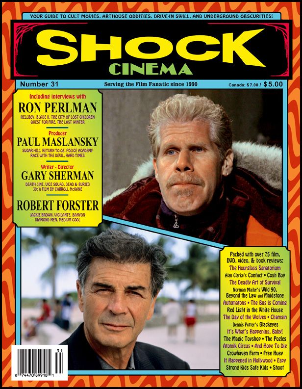 SHOCK CINEMA magazine cover Issue 31 Summer 2006