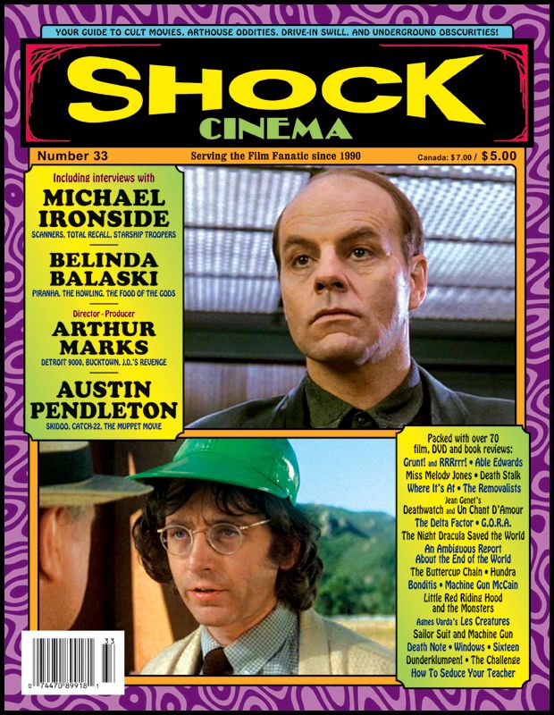 SHOCK CINEMA magazine cover Issue 33 Summer 2007