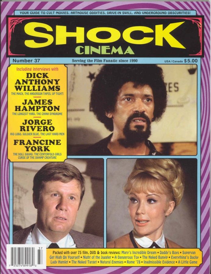 SHOCK CINEMA magazine cover Issue 37 October/November/December 2009