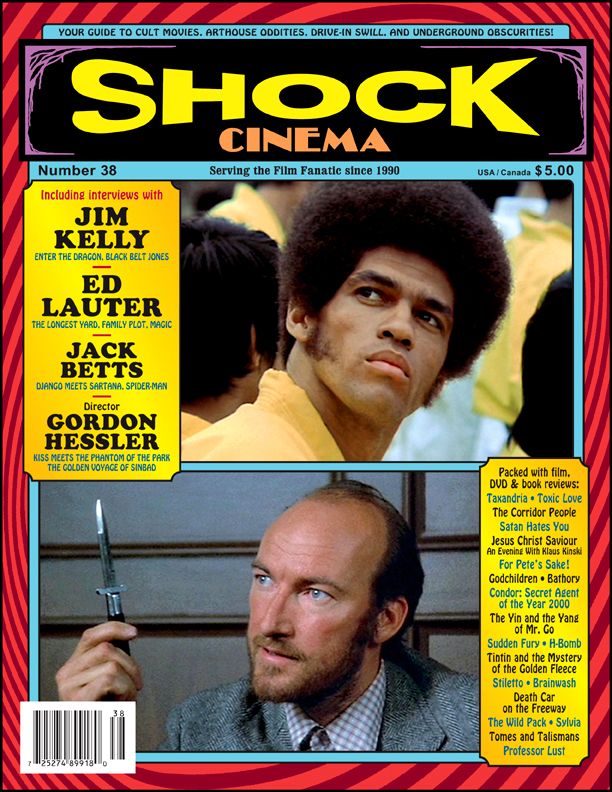 SHOCK CINEMA magazine cover Issue 38 May/June/July 2010