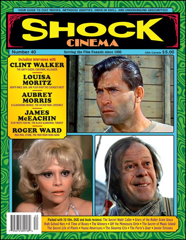 SHOCK CINEMA magazine cover Issue 40 June/July/August 2011
