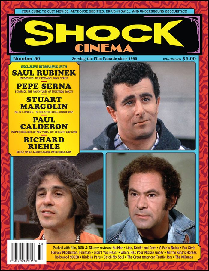SHOCK CINEMA magazine cover Issue 50 Spring 2016